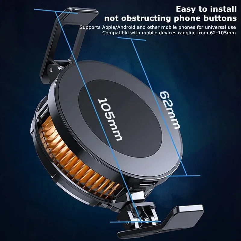 Magnetic Phone Cooling Fan Radiator – Semiconductor Game Cooler for iPhone & Android