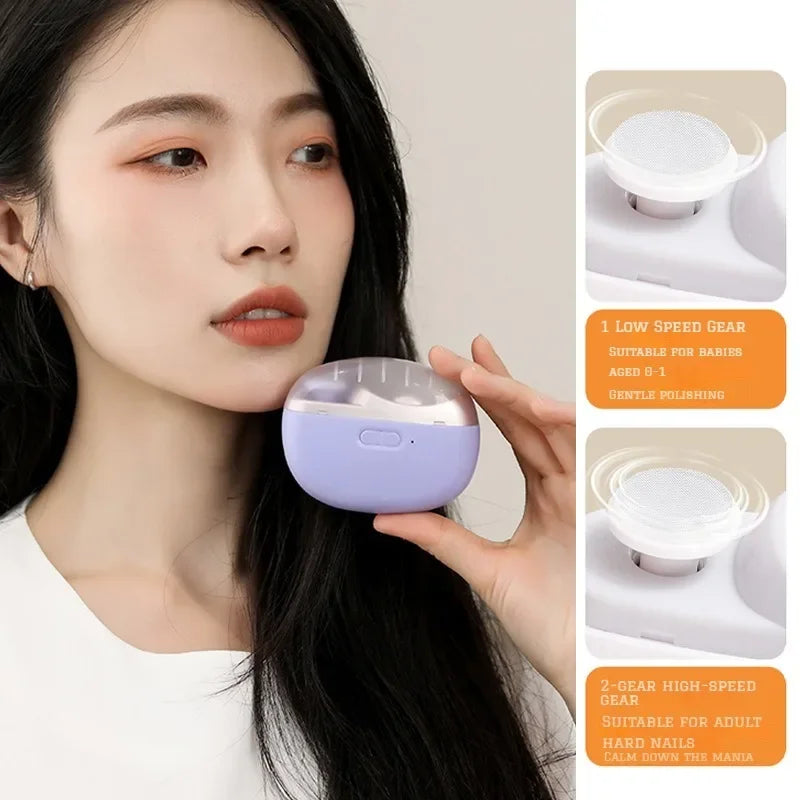 Electric Automatic Nail Clipper & Trimmer – Safe Manicure Tool for Adults