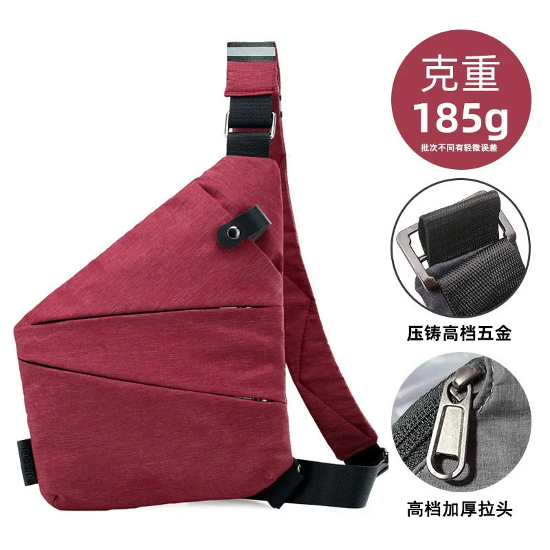 Anti-Theft Travel Sling Bag – Crossbody Bag for Men & Women