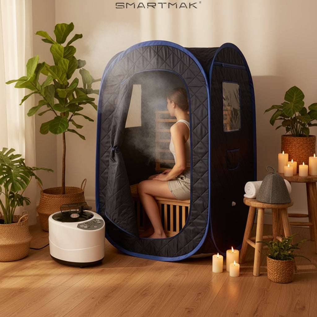 Portable Full Body Steam Sauna Tent – 1000W Home Spa with 3L Steam Generator