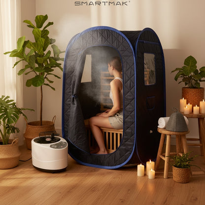 Portable Full Body Steam Sauna Tent – 1000W Home Spa with 3L Steam Generator