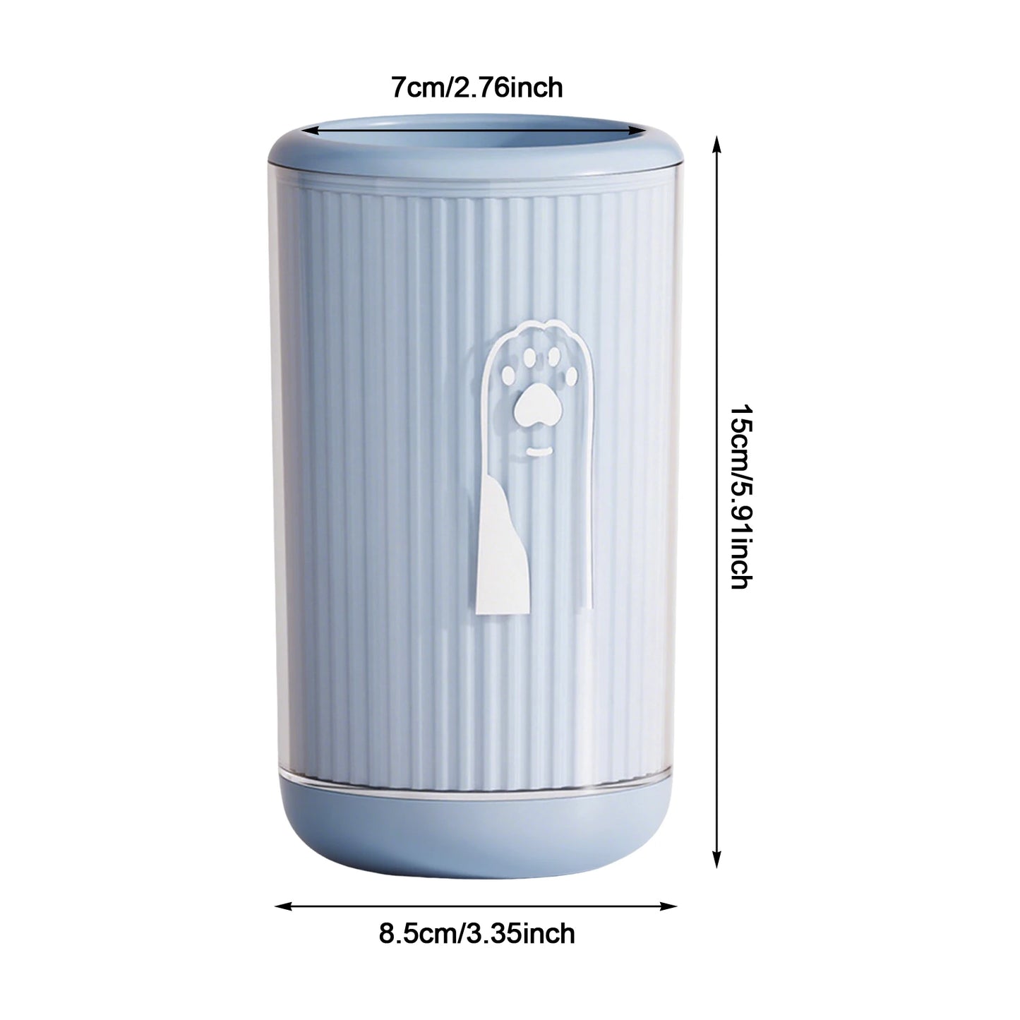 Dog Paw Cleaner Cup – Easy No-Scrub Muddy Paw Washer for Small to Large Dogs