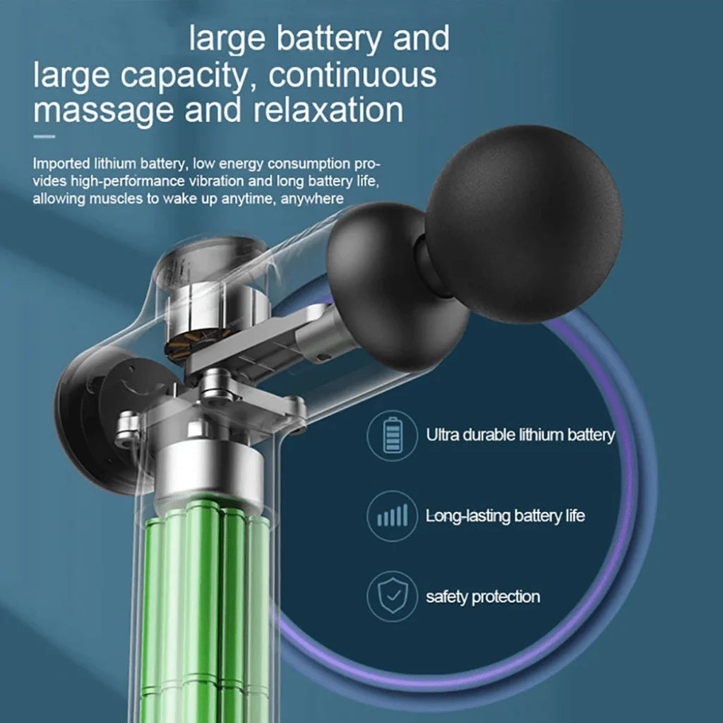 99-Speed Professional Muscle Massage Gun – Deep Tissue Neck & Back Massager