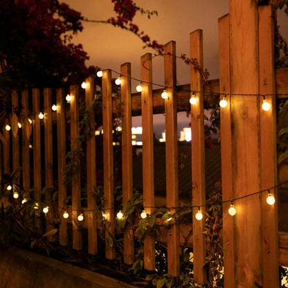 Solar Crystal Globe String Lights – 200 LED Outdoor Waterproof Garden Fairy Lights