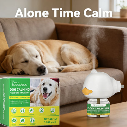 Dog Calming Diffuser Kit – Anti-Anxiety Stress Relief Pheromone Diffuser for Dogs
