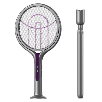 Rotating Head Electric Bug Zapper Racket – Rechargeable Fly Swatter & Mosquito Killer