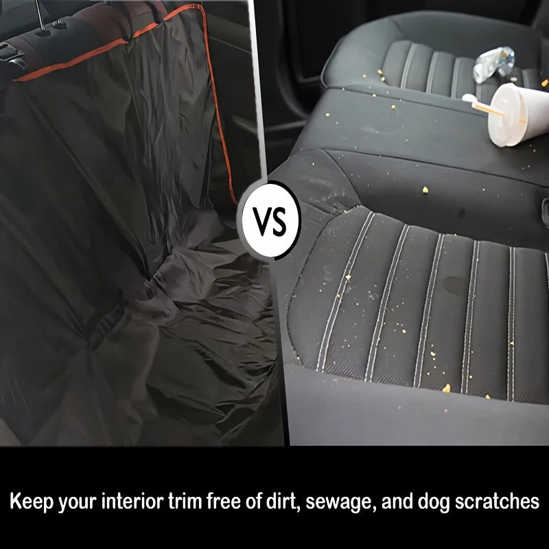 Dog Car Seat Cover Hammock – Scratchproof Oxford Back Seat Protector for Cars & SUVs