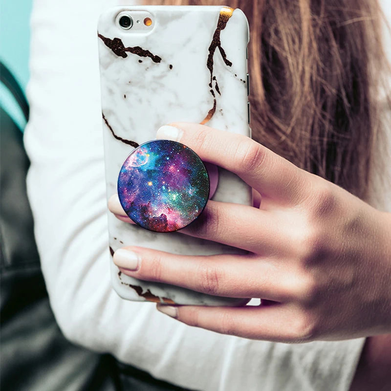 Pop Socket Phone Grip & Stand – Finger Ring Holder for iPhone & Android
