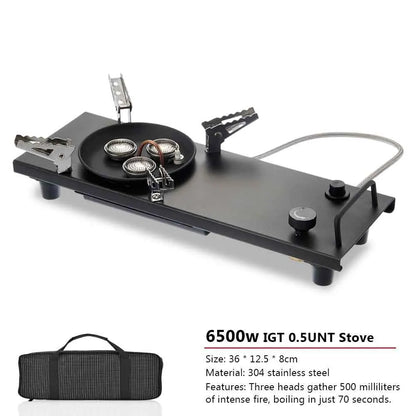 Portable Camping Gas Stove – 6500W High-Power IGT Hiking Burner