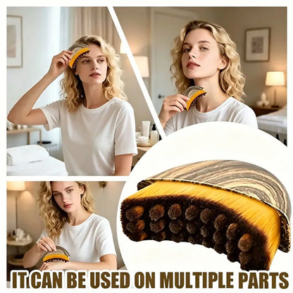 Lymphatic Drainage Face Contour Brush – Facial Sculpting & Massage Tool
