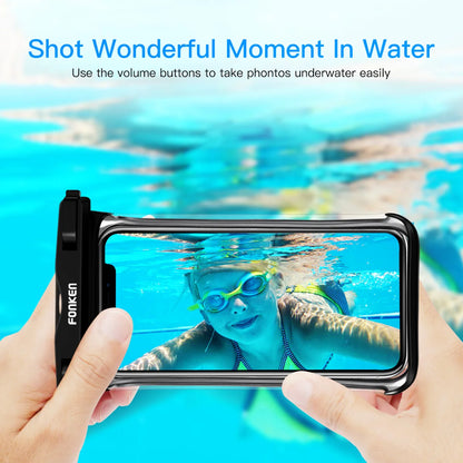 Universal Waterproof Phone Pouch – Underwater Dry Bag for iPhone Samsung & All Phones