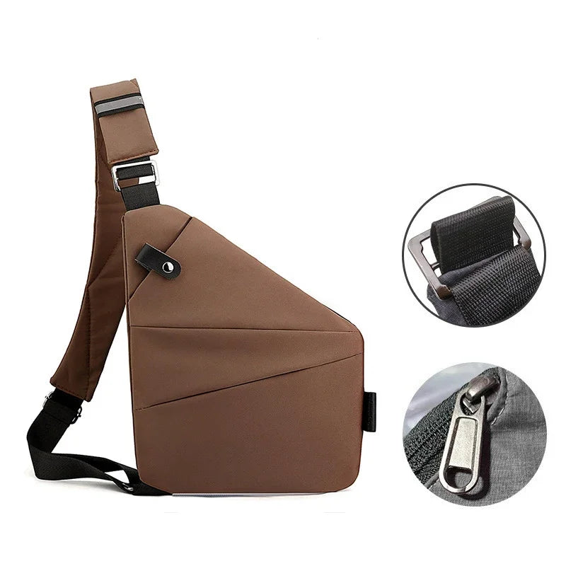 Anti-Theft Travel Sling Bag – Crossbody Bag for Men & Women