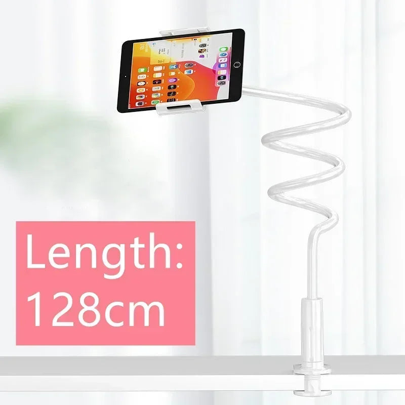 Flexible Long Arm Phone Holder Stand – 360° Lazy Bracket for Bed & Car Headrest