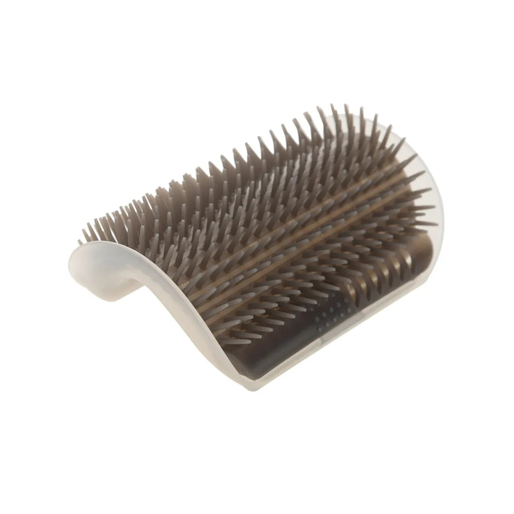 Cat Self-Grooming Wall Corner Brush – Catnip Massage Comb for Cats