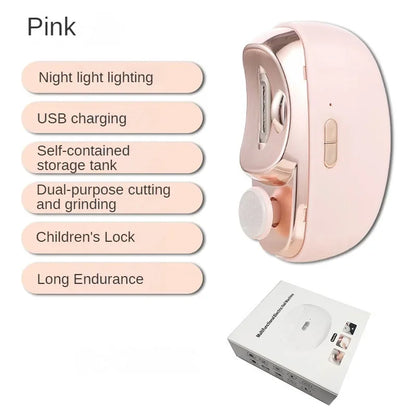 Electric Automatic Nail Clipper & Trimmer – Safe Manicure Tool for Adults