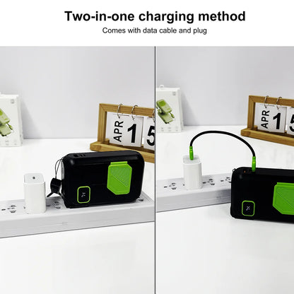 3-in-1 Wireless Power Bank 20,000mAh – 22.5W Fast Charge with Stand & Built-in Cables