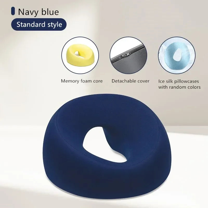 Memory Foam Face Down Desk Nap Pillow – Ergonomic Rest Cushion for Office & Salon