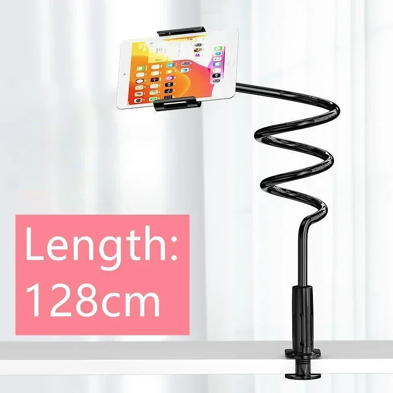 Flexible Long Arm Phone Holder Stand – 360° Lazy Bracket for Bed & Car Headrest