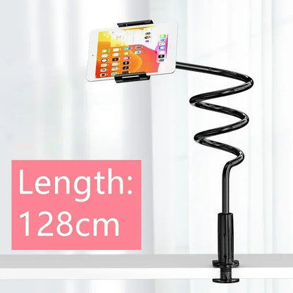 Flexible Long Arm Phone Holder Stand – 360° Lazy Bracket for Bed & Car Headrest