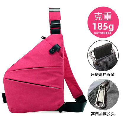 Anti-Theft Travel Sling Bag – Crossbody Bag for Men & Women