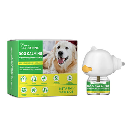 Dog Calming Diffuser Kit – Anti-Anxiety Stress Relief Pheromone Diffuser for Dogs