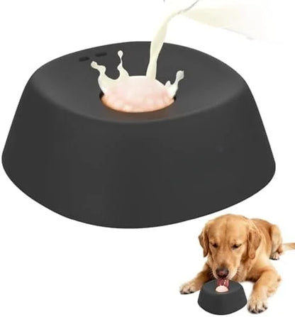 Slow Feeder Dog Bowl – Anti-Choking Lick Mat for Wet Food, Treats & Bone Broth