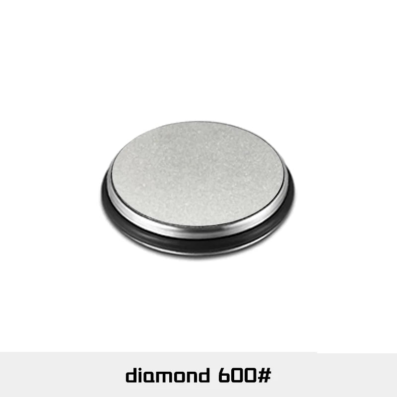Rolling Knife Sharpener – Double-Sided Diamond Sharpening Stone with Angle Guide