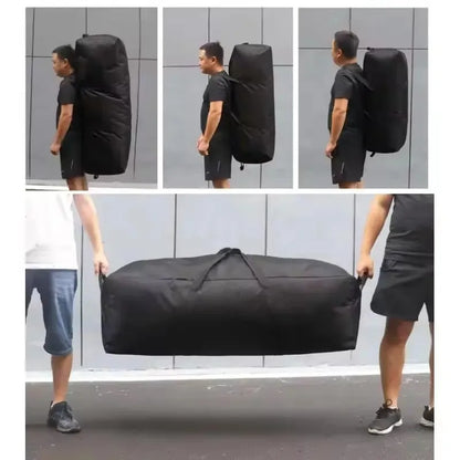 Waterproof Foldable Hiking Duffle Bag – 55L-150L Oxford Travel Backpack