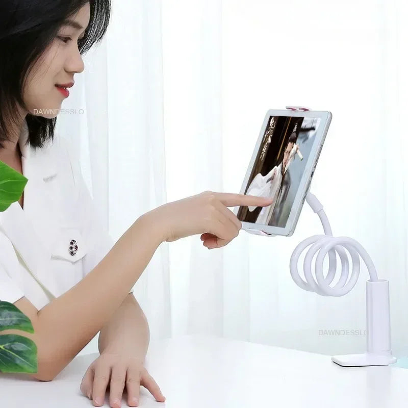 Flexible Long Arm Phone Holder Stand – 360° Lazy Bracket for Bed & Car Headrest