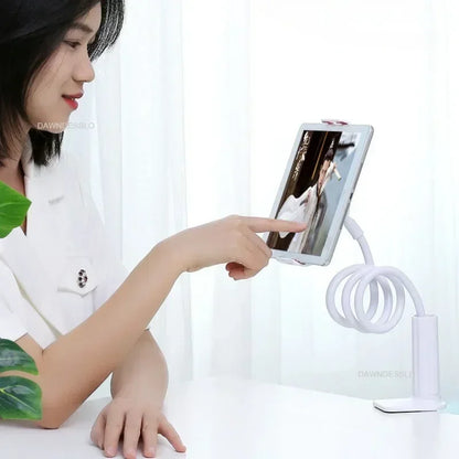 Flexible Long Arm Phone Holder Stand – 360° Lazy Bracket for Bed & Car Headrest