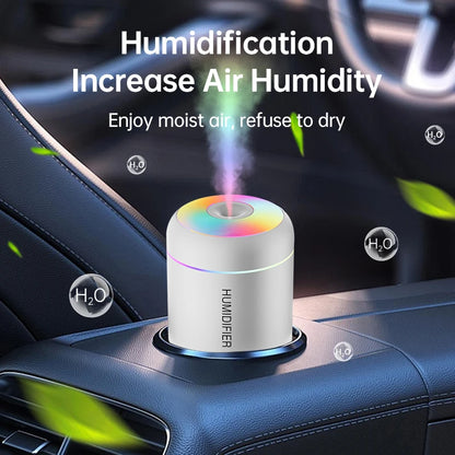Mini USB Aroma Diffuser & Air Humidifier – Portable Essential Oil Mist Maker