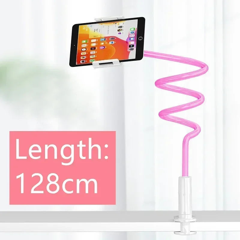 Flexible Long Arm Phone Holder Stand – 360° Lazy Bracket for Bed & Car Headrest