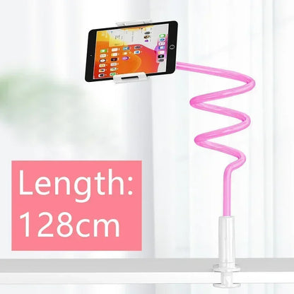 Flexible Long Arm Phone Holder Stand – 360° Lazy Bracket for Bed & Car Headrest