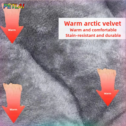 Large Dog Bed Mat & Sleeping Pad – Double-Sided Warm & Cool Calming Dog Blanket