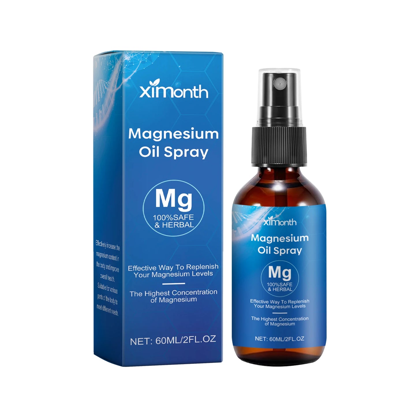 Magnesium Oil Spray for Sleep & Muscle Recovery – Essential Oil Body Relaxation Spray