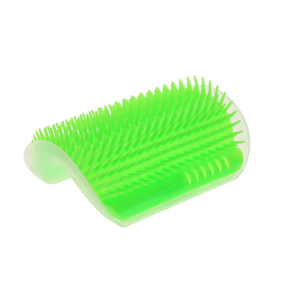 Cat Self-Grooming Wall Corner Brush – Catnip Massage Comb for Cats