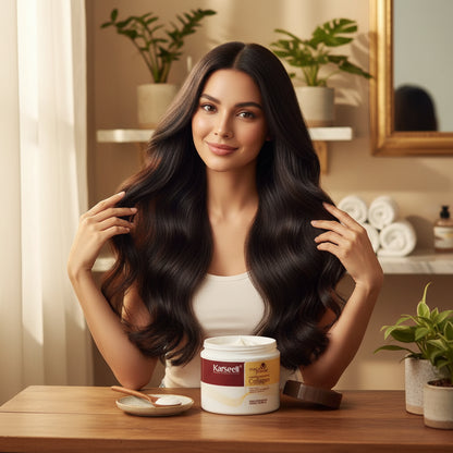 Collagen Hair Repair Mask with Argan Oil – Deep Conditioning Treatment for Dry Damaged Hair