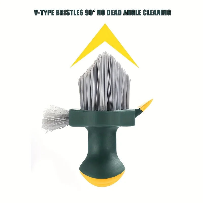4-in-1 Gap Cleaning Brush & Squeegee Set – Kitchen, Bathroom & Floor Cleaner