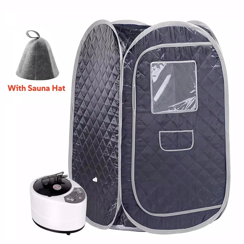 Portable Full Body Steam Sauna Tent – 1000W Home Spa with 3L Steam Generator