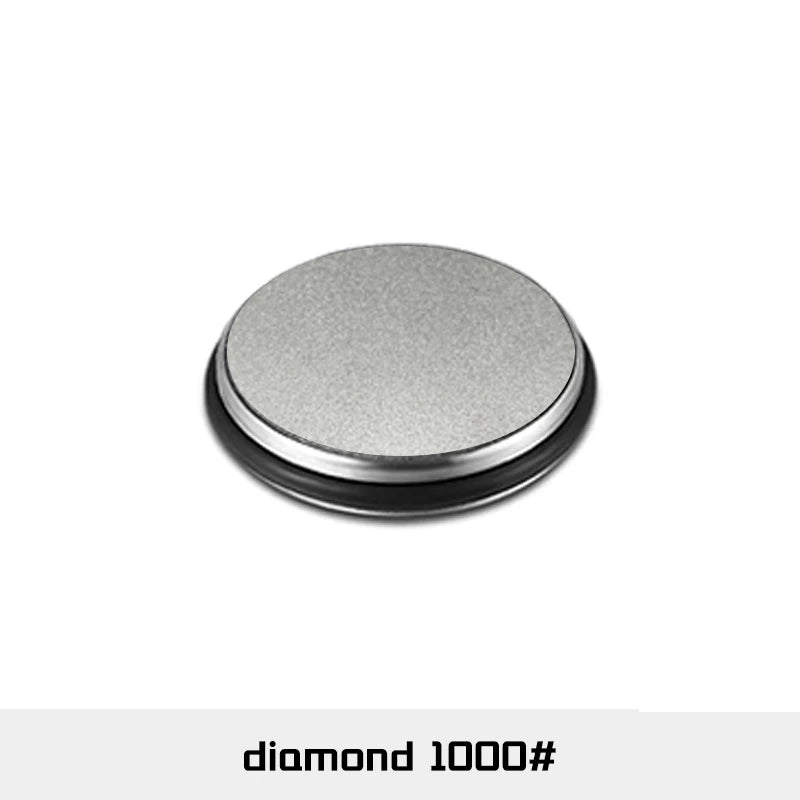 Rolling Knife Sharpener – Double-Sided Diamond Sharpening Stone with Angle Guide