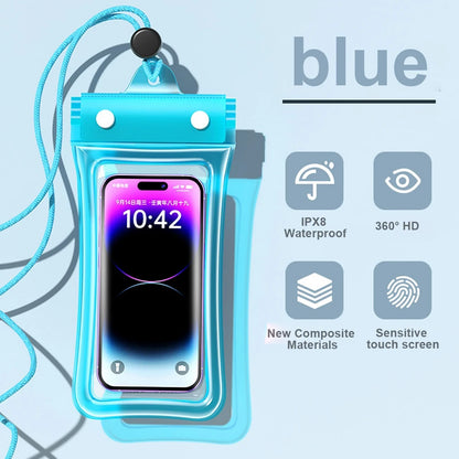 Universal Waterproof Phone Pouch – Underwater Dry Bag for iPhone Samsung & All Phones