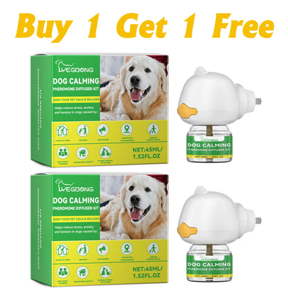 Dog Calming Diffuser Kit – Anti-Anxiety Stress Relief Pheromone Diffuser for Dogs