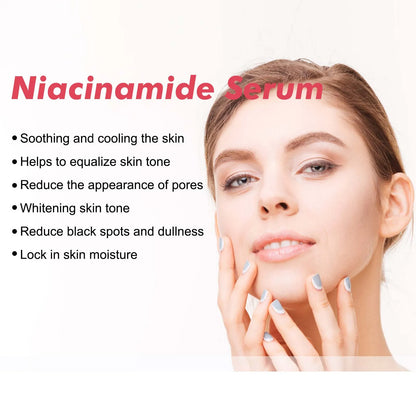 Kojic Acid & Niacinamide Dark Spot Serum – Brightening Whitening Cream for Face