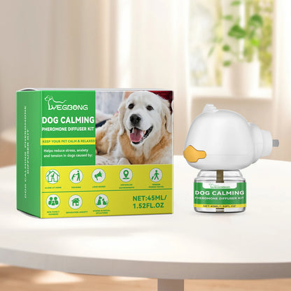Dog Calming Diffuser Kit – Anti-Anxiety Stress Relief Pheromone Diffuser for Dogs