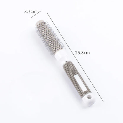 Ceramic Ion Round Hair Brush – Thermal Blow Dry Styling Brush for Salon Curls
