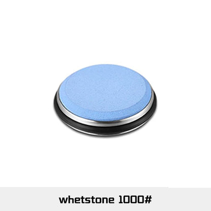 Rolling Knife Sharpener – Double-Sided Diamond Sharpening Stone with Angle Guide