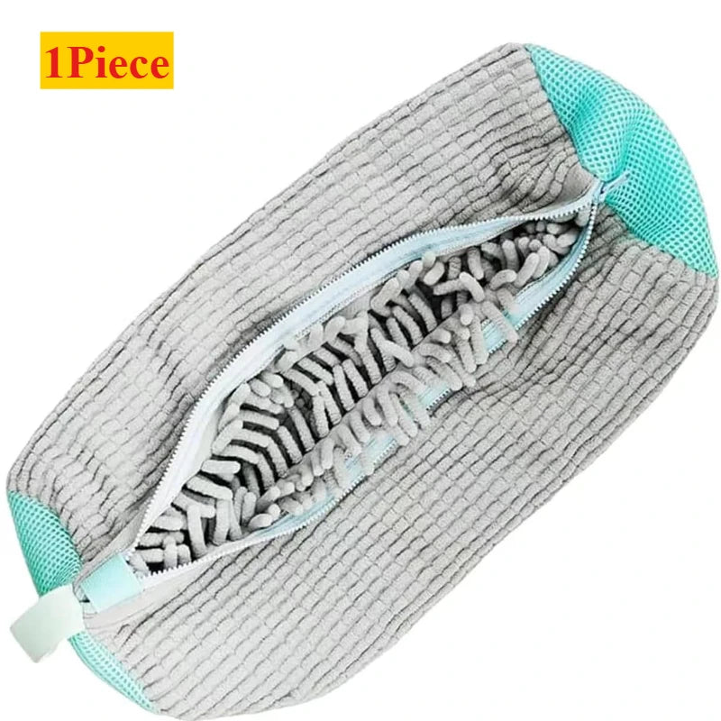 Shoe Washing Machine Bag & Brush Set – Laundry Shoe Protector Bags