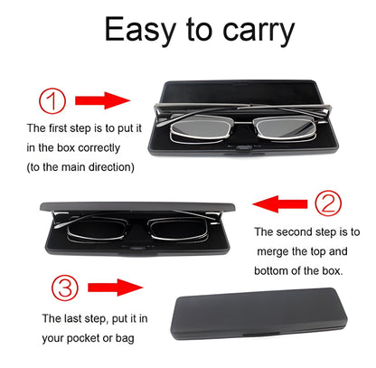 Compact Folding Reading Glasses – Men's & Women's Portable Readers