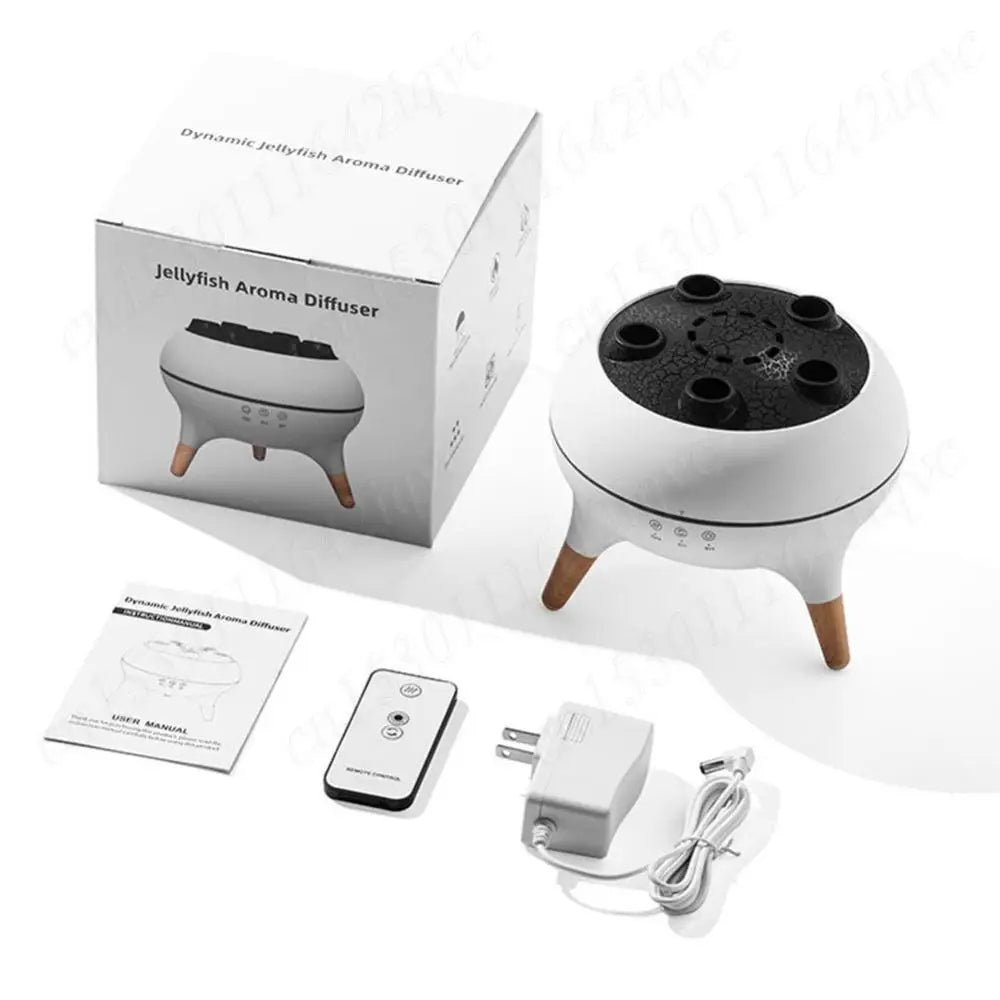 Jellyfish humidifier and essential oil diffuser