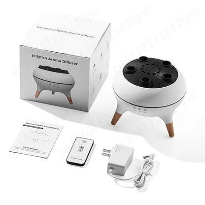 Jellyfish humidifier and essential oil diffuser